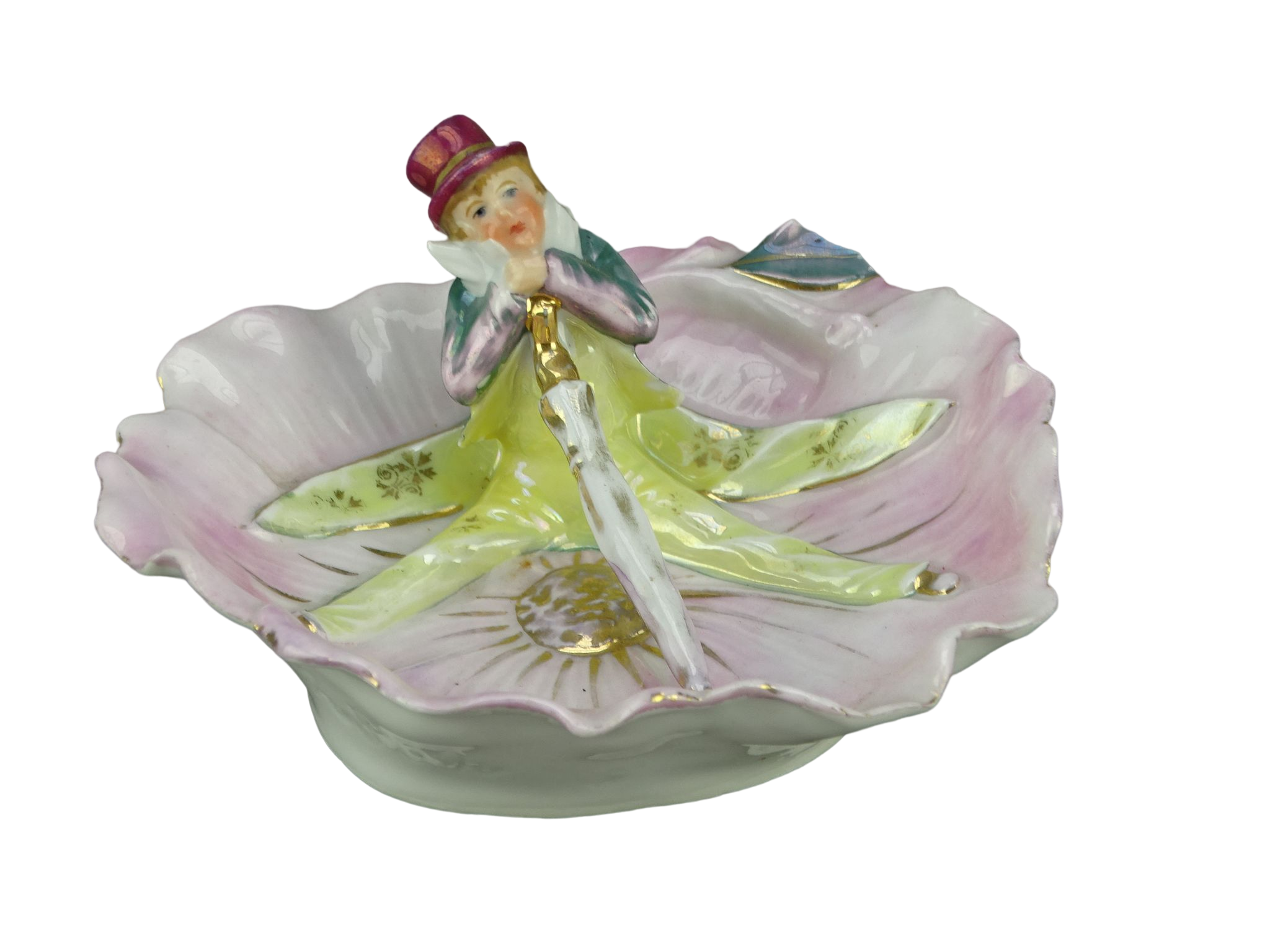 Empty ring pocket in porcelain of Paris