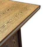 Vintage executive desk - large desk wenge 70s design