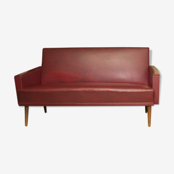 Sofa leatherette, 1960