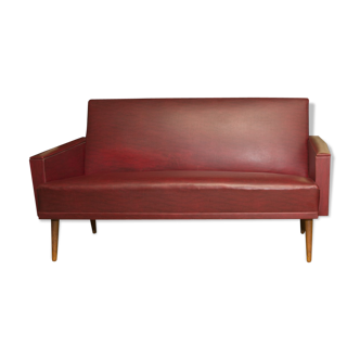 Sofa leatherette, 1960