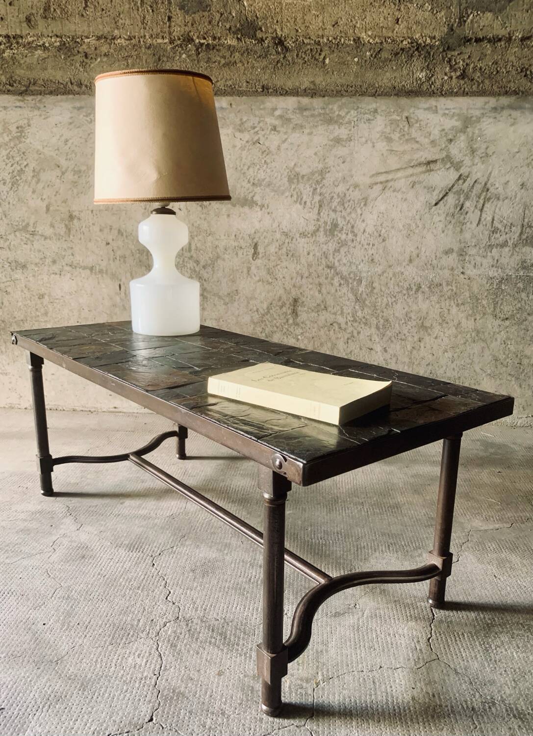 20th Century Design / Classic Brutalism Coffee Table