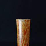 Delatte Nancy multi-layer glass vase signed marble effect Art Deco period