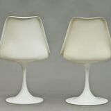 Set of 8 Tulip chairs by Eero Saarinen