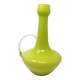 Vase vert citron en opaline Empoli