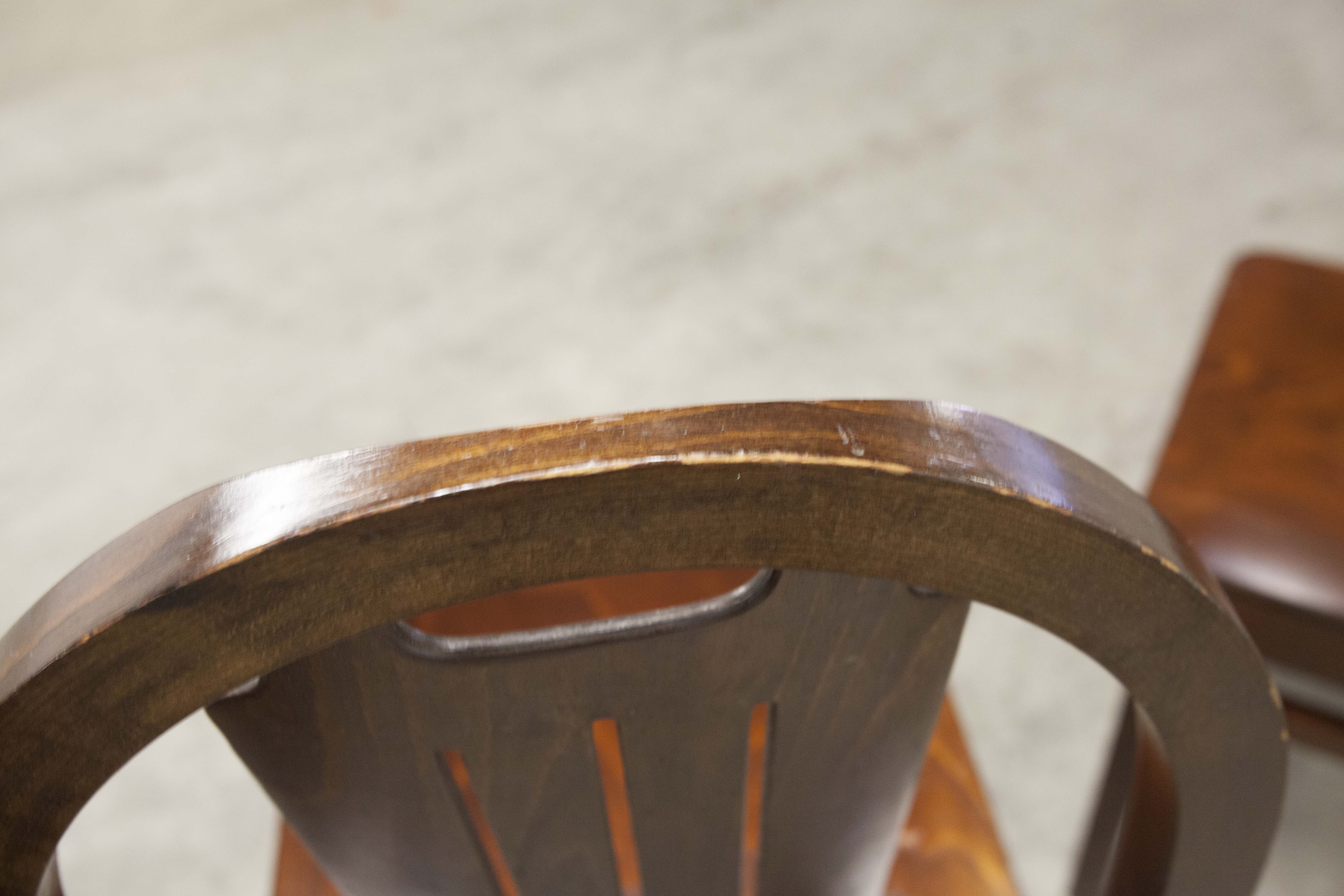 Lot of 4 chairs Baumann model "Argos"