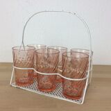 Tray wears cups perforated sheet metal, 50s