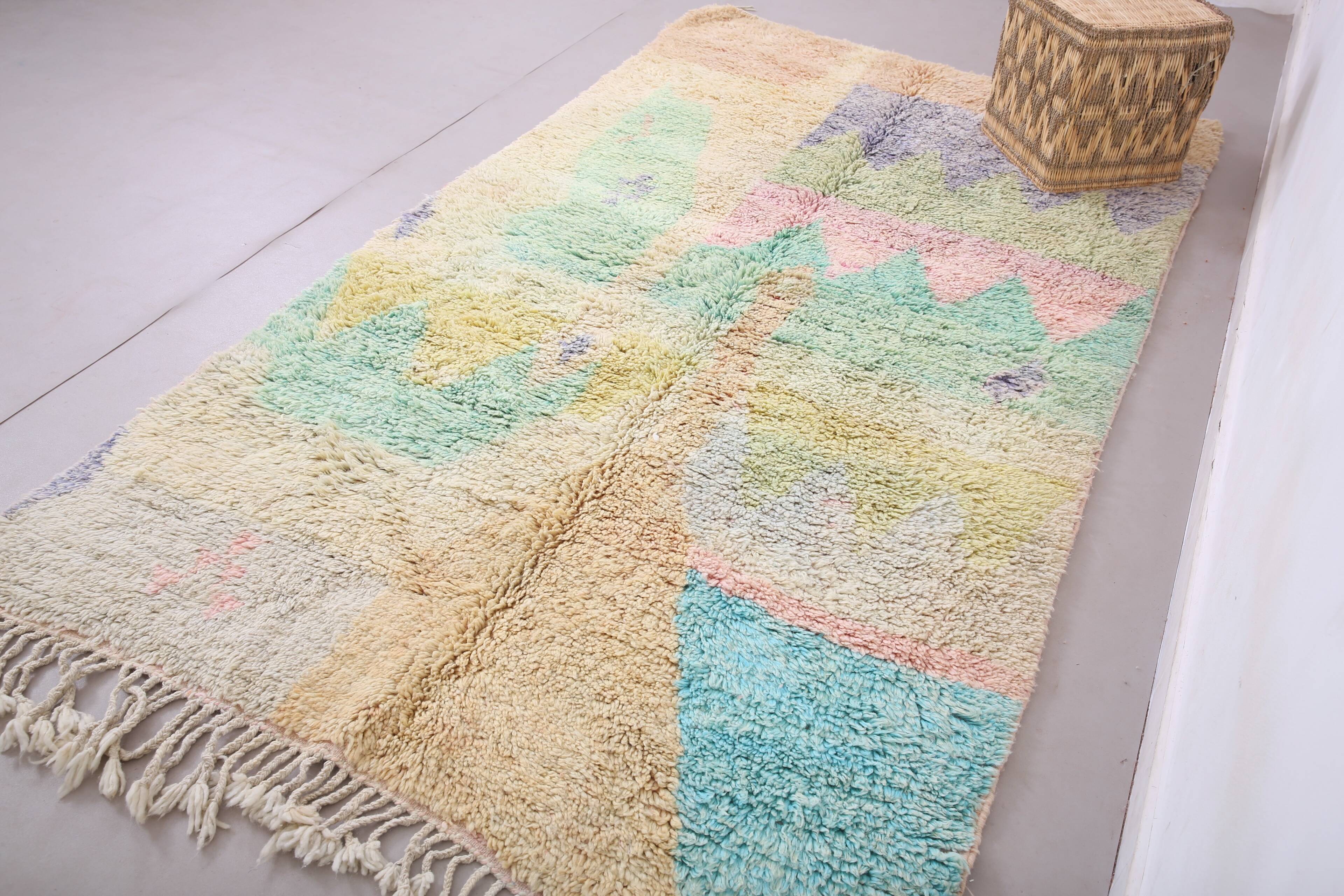 Vintage Boujaad Rug 157 x 270 - Vintage moroccan rug - Berber Wool Rug