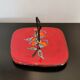 Poet Laval earthenware platter by Didier