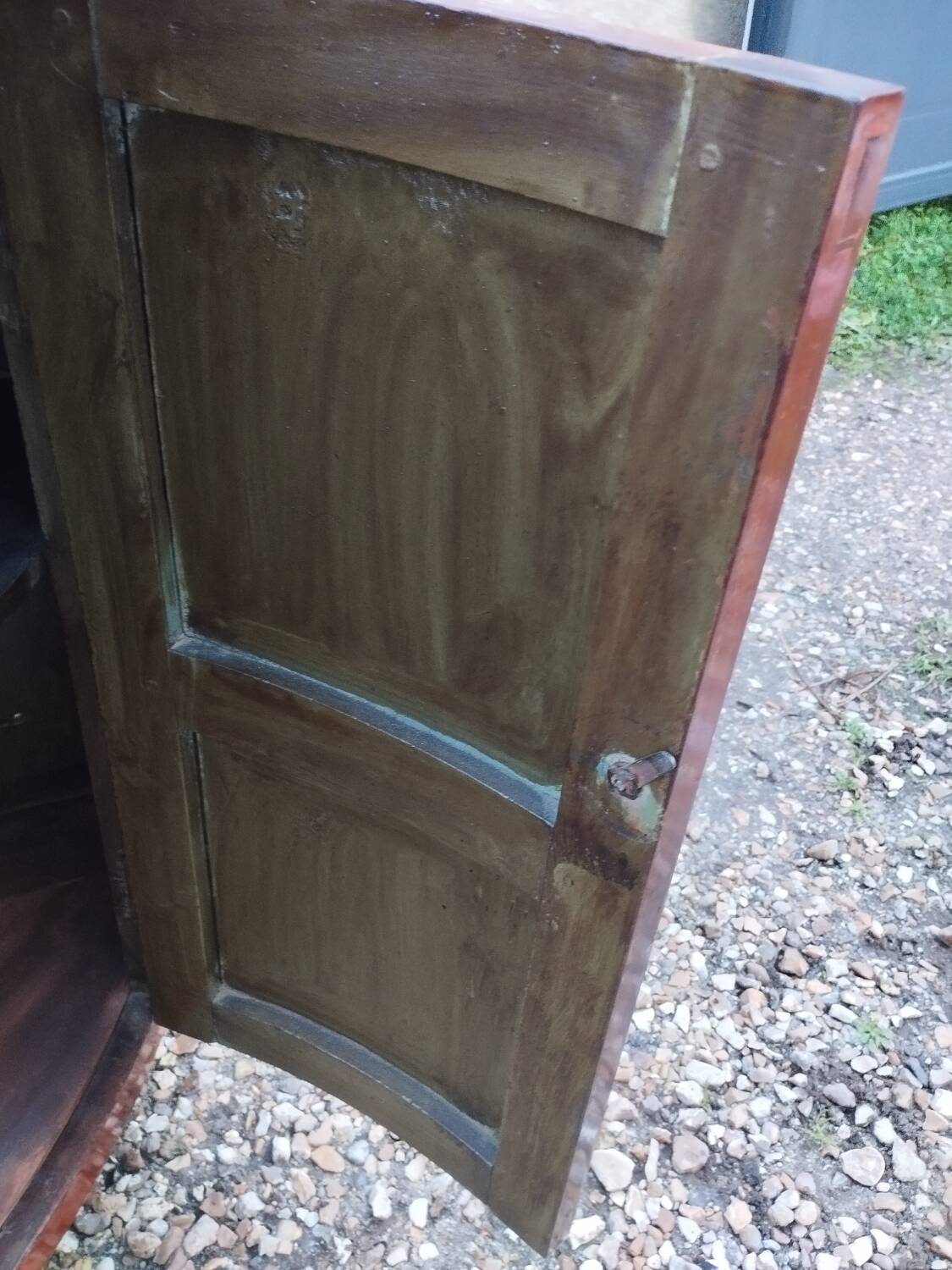Meuble d'angle commode ancienne style louis xvi