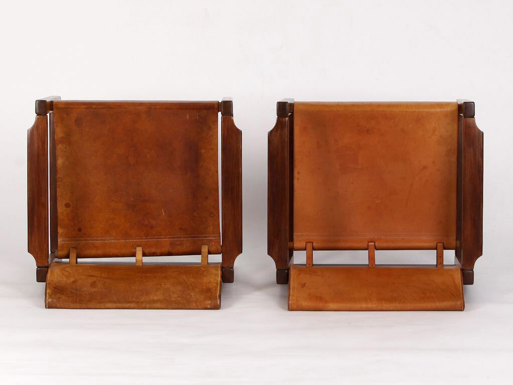 Pair of Ikea Diana Safari chairs by Karin Mobring 1970s