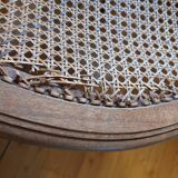 Louis XV style caned armchair