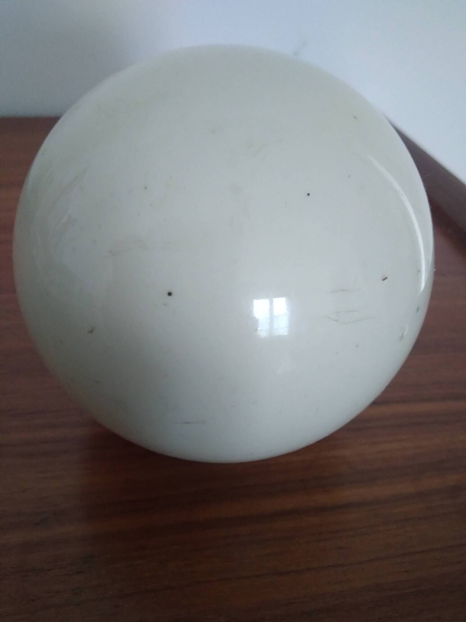 Napoleon III style porcelain and bronze staircase ball