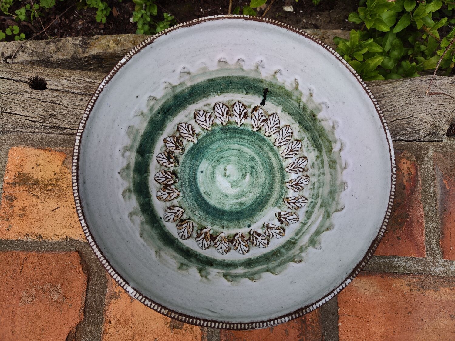 Salad bowl Albert Thiry, Vallauris 1950.