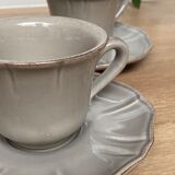 Set of 3 cups and subcups