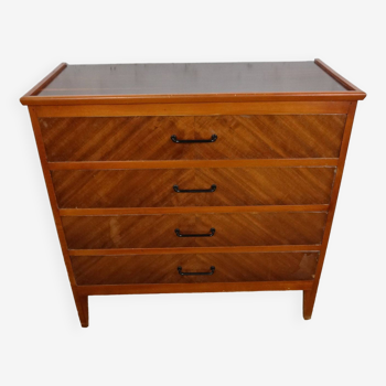 Commode vintage 4 tiroirs année 1950-1960