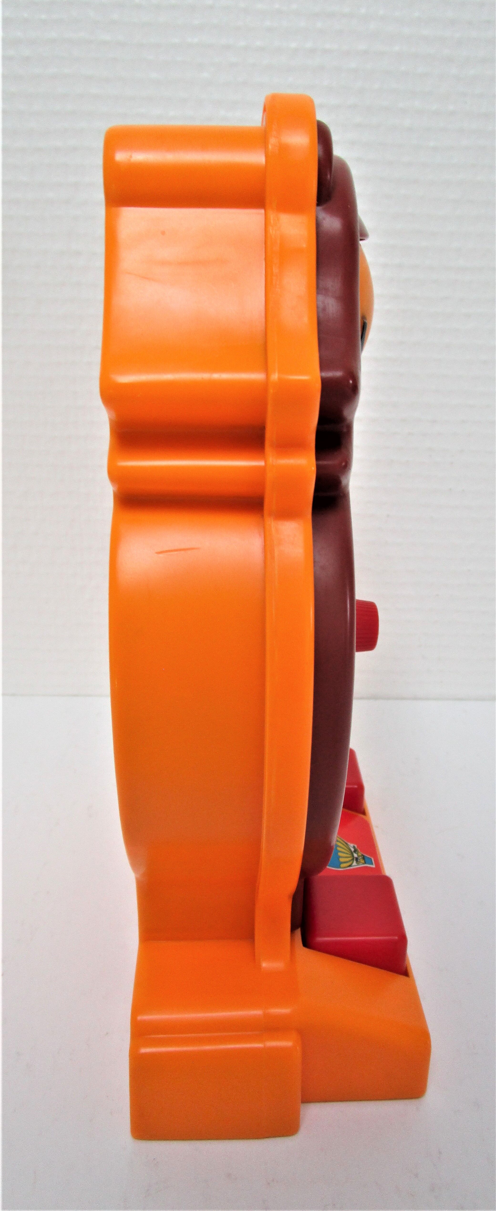 Nice vintage educational toy clock from the 70s