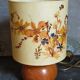 Lampe de chevet en bois vintage