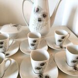 Café service signed Raynaud Limoges 50-60