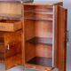 Bauhaus Czechia Sideboard in Walnut and Chrome-Plated Steel by Robert Slezak, 1930s