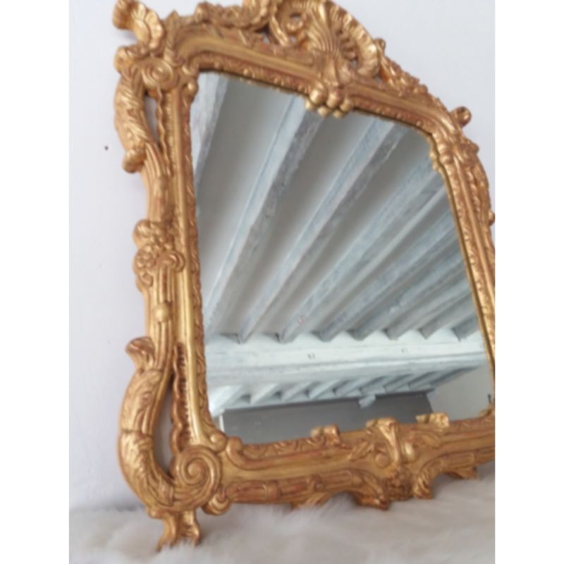 Antique golden mirror 50x60cm