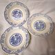 7 deep plates in Digoin Sarreguemines earthenware