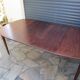 Table scandinave années 60' en palissandre
