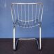 70s chrome metal chairs