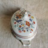 Oval soup pot in Limoges Bernardaud porcelain, Pondicherry model