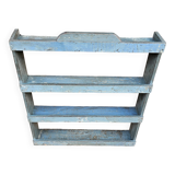 Burmese teak wall shelf
