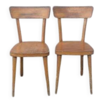 Pair of bistro chairs