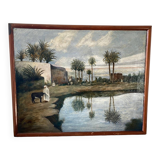 Orientalist painting early 20th century