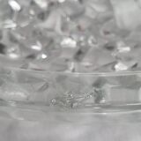 Fruit cup signed verlys france, iceberg décor, 32 cm