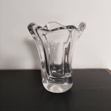 Daum crystal vase, signed, 2.2 kg