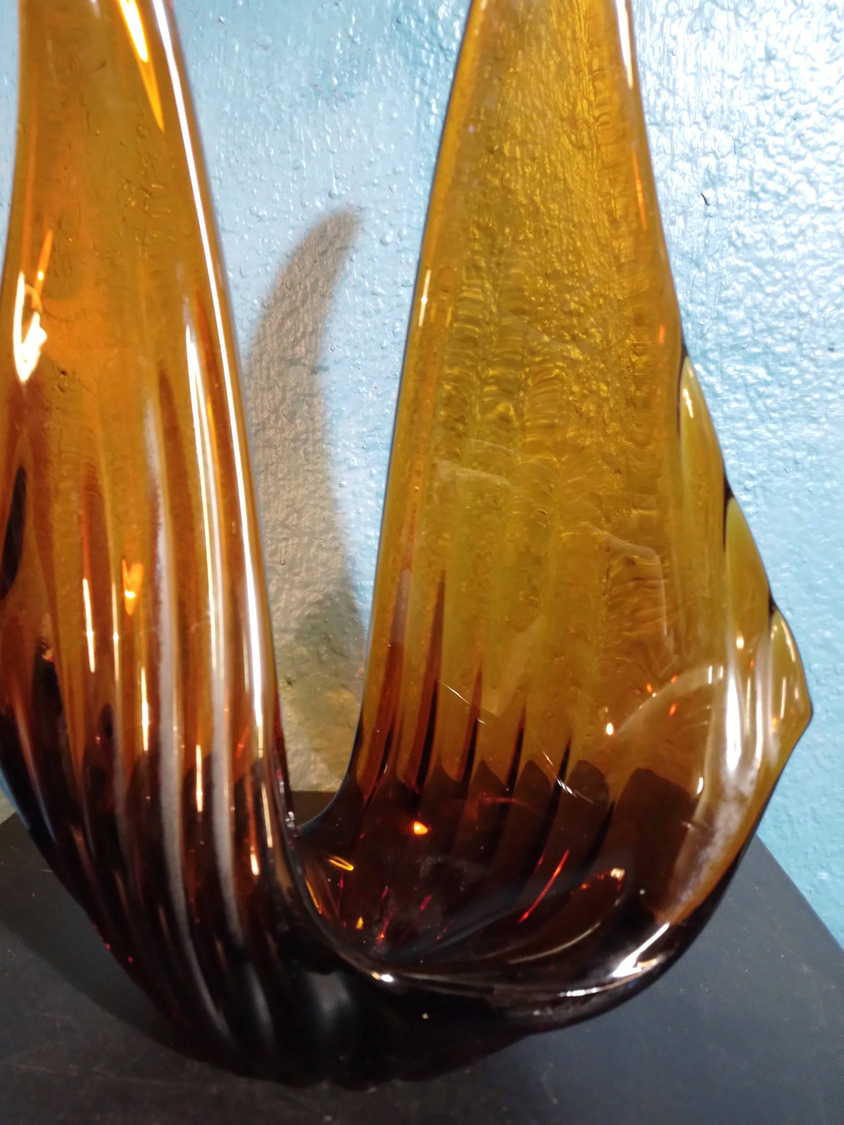 Centre de table "Voilier" 1970s
