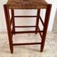 TABOURET Paille VINTAGE