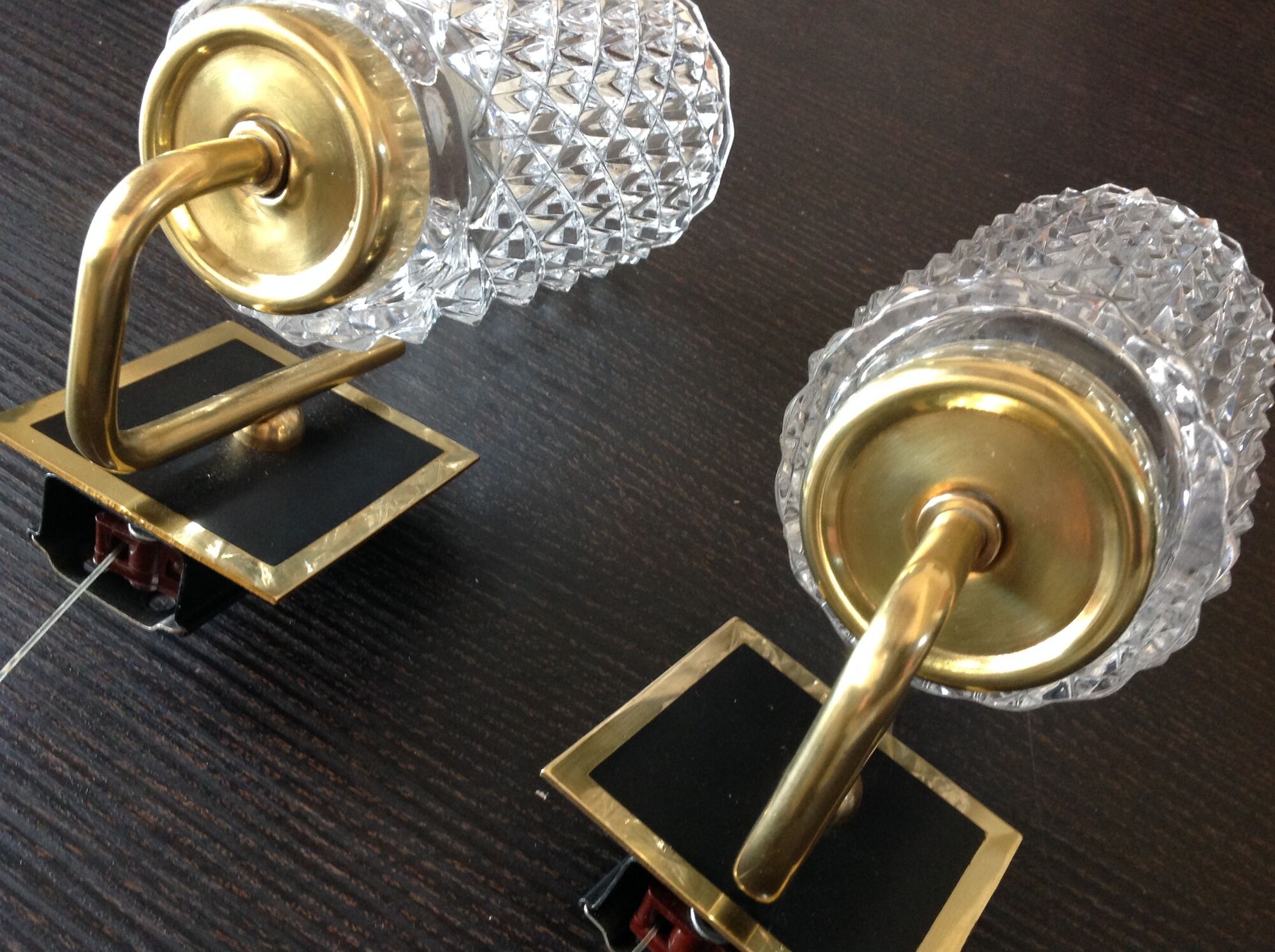 Pair of wall lights - 60s/70s