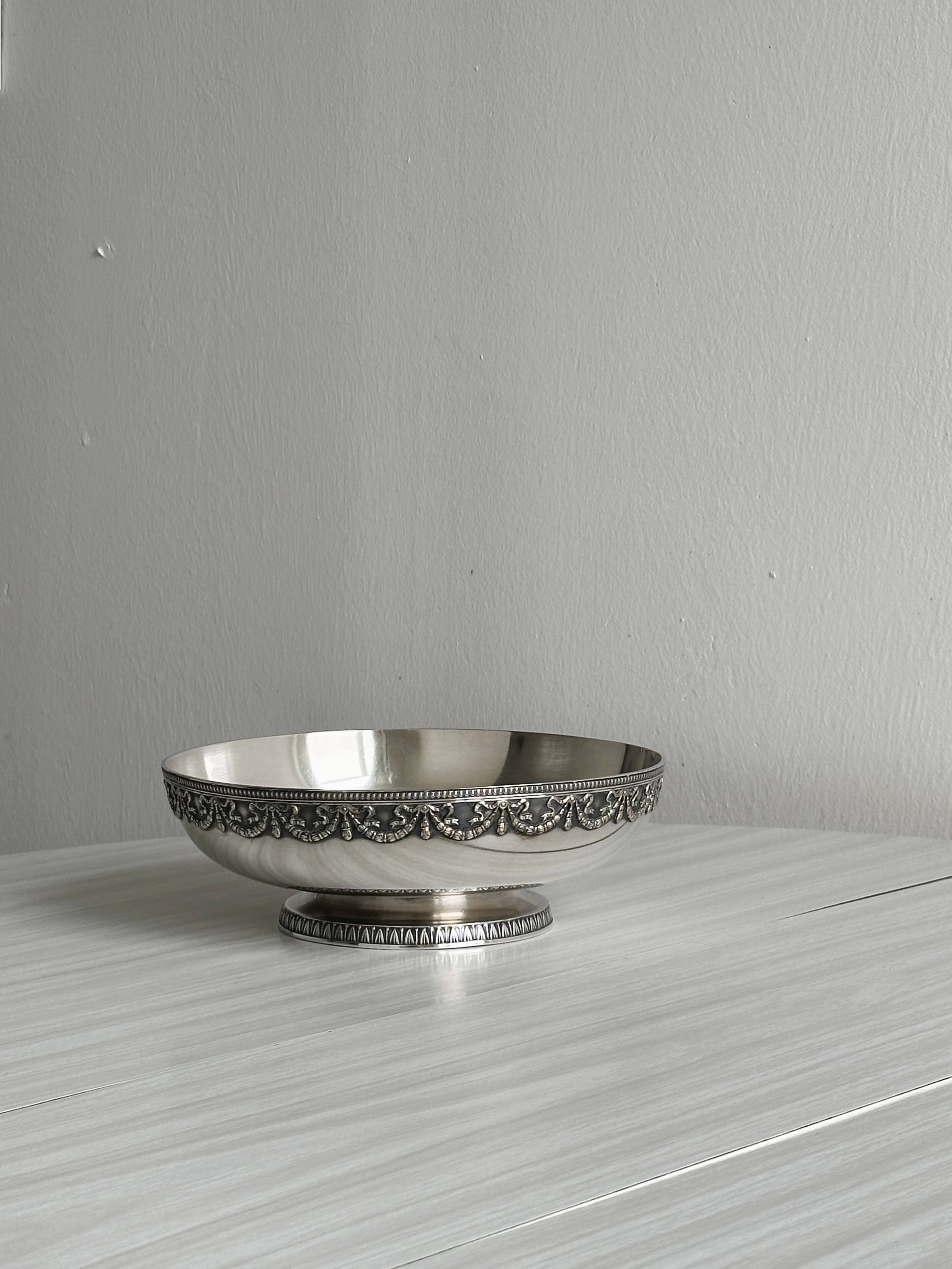 Silver-plated metal cup