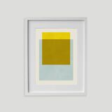 2 framed printed arts