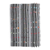 Tapis kilim vintage turc Oushak fait à la main en coton et laine grise 120x172