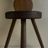 Tripod brutalist chair