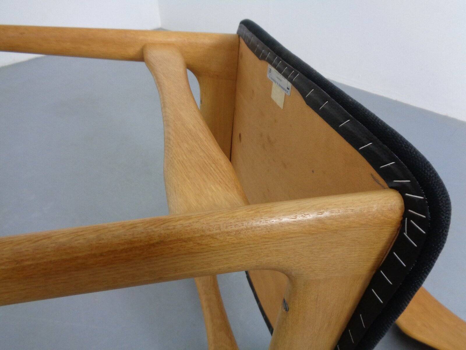 Side Chair in Oak by Schionning & Elgaard, 1960s