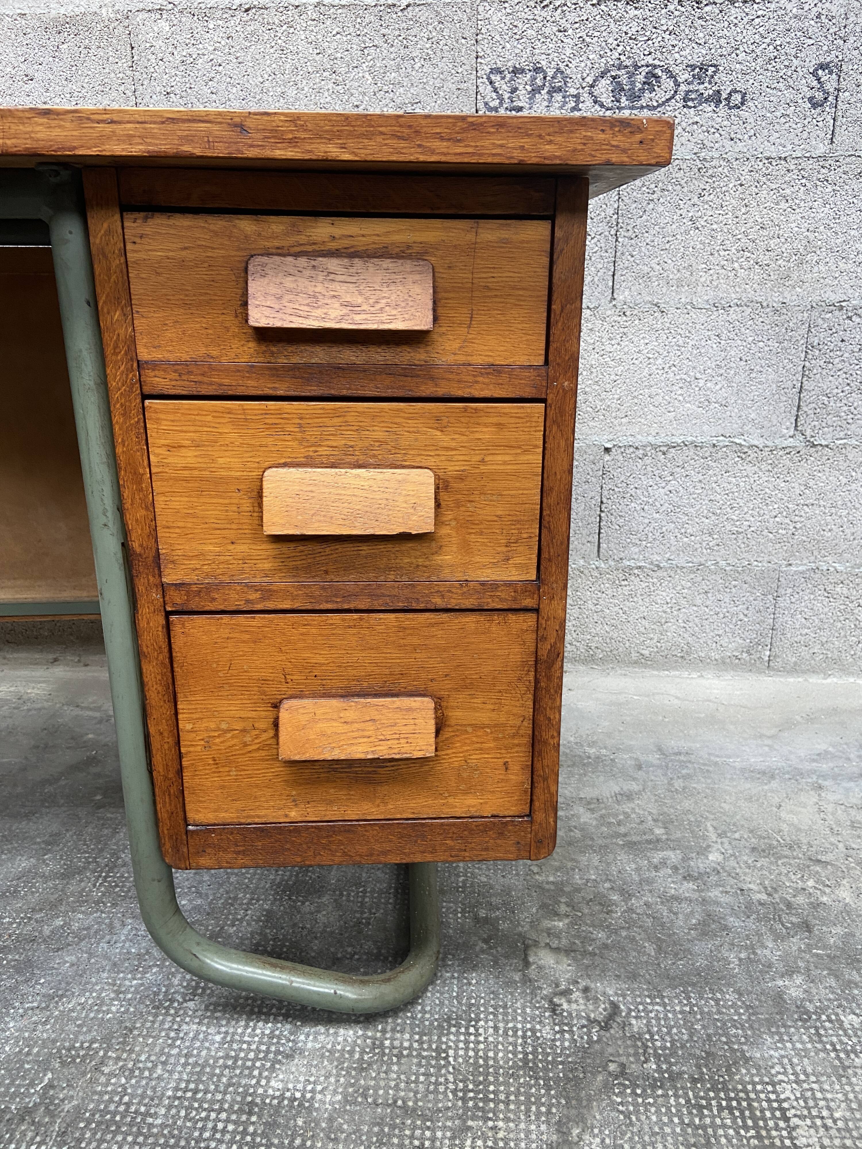Bureau administratif vintage Mullca Delagrave 1950