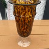 Leopard effect vase