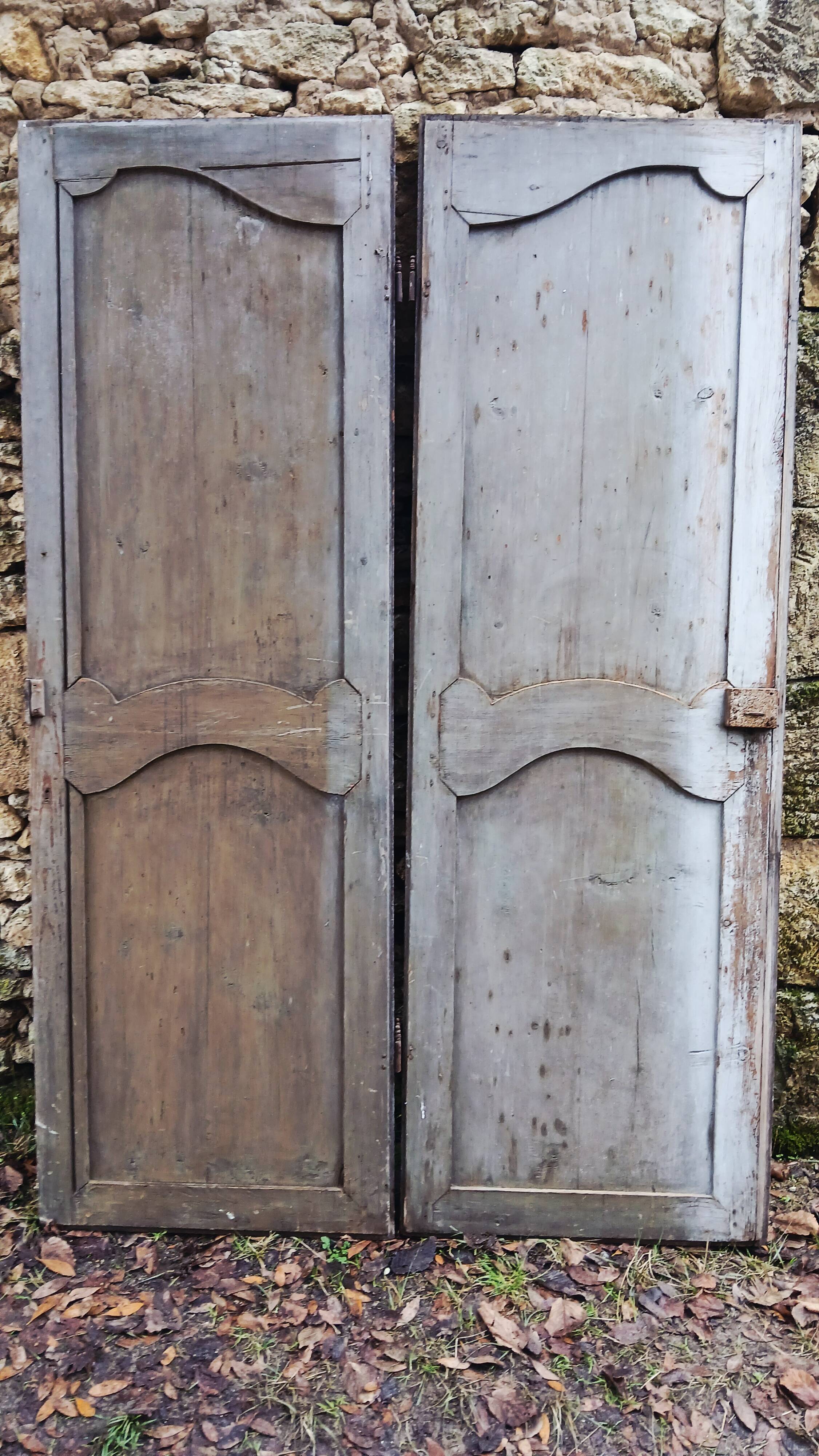 Pair of antique doors