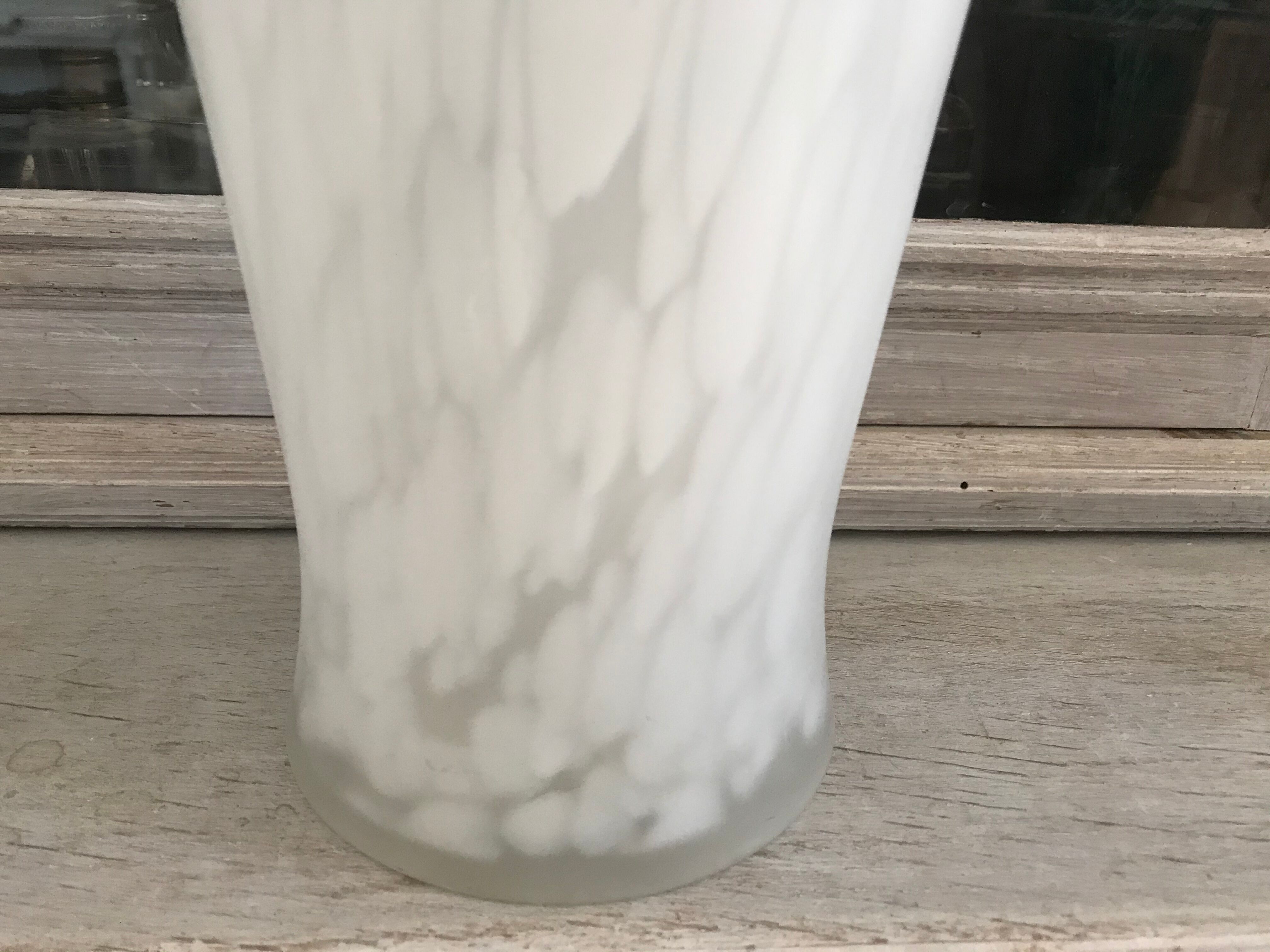 Vase verre de Clichy