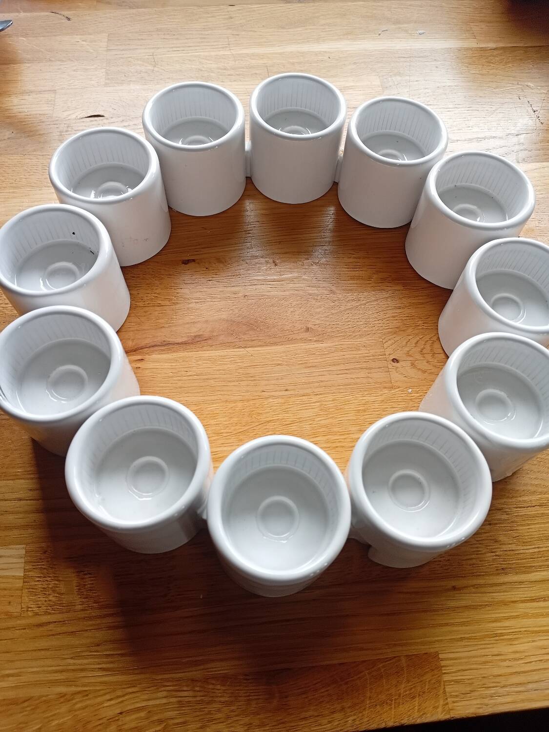 Set of 12 Vintage Candle Holders