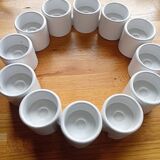 Set of 12 Vintage Candle Holders