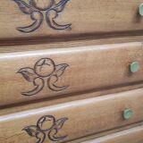 Art Deco chest of drawers