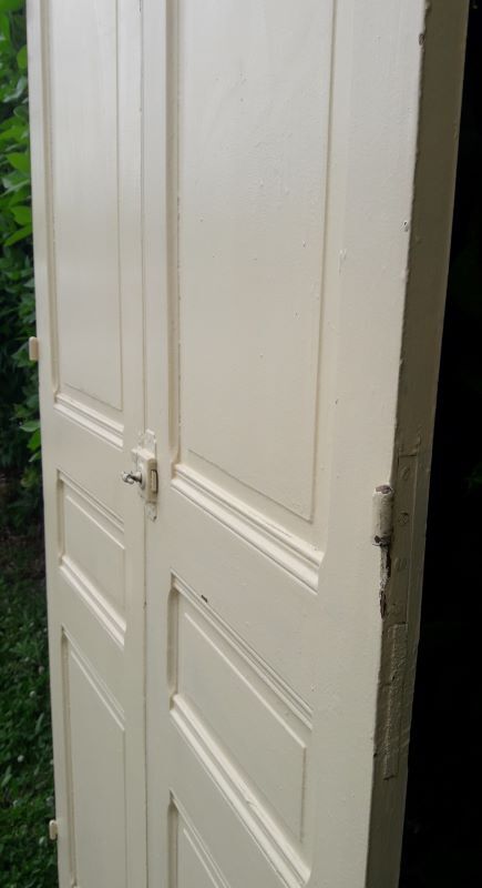 Pair of doors of antique closet