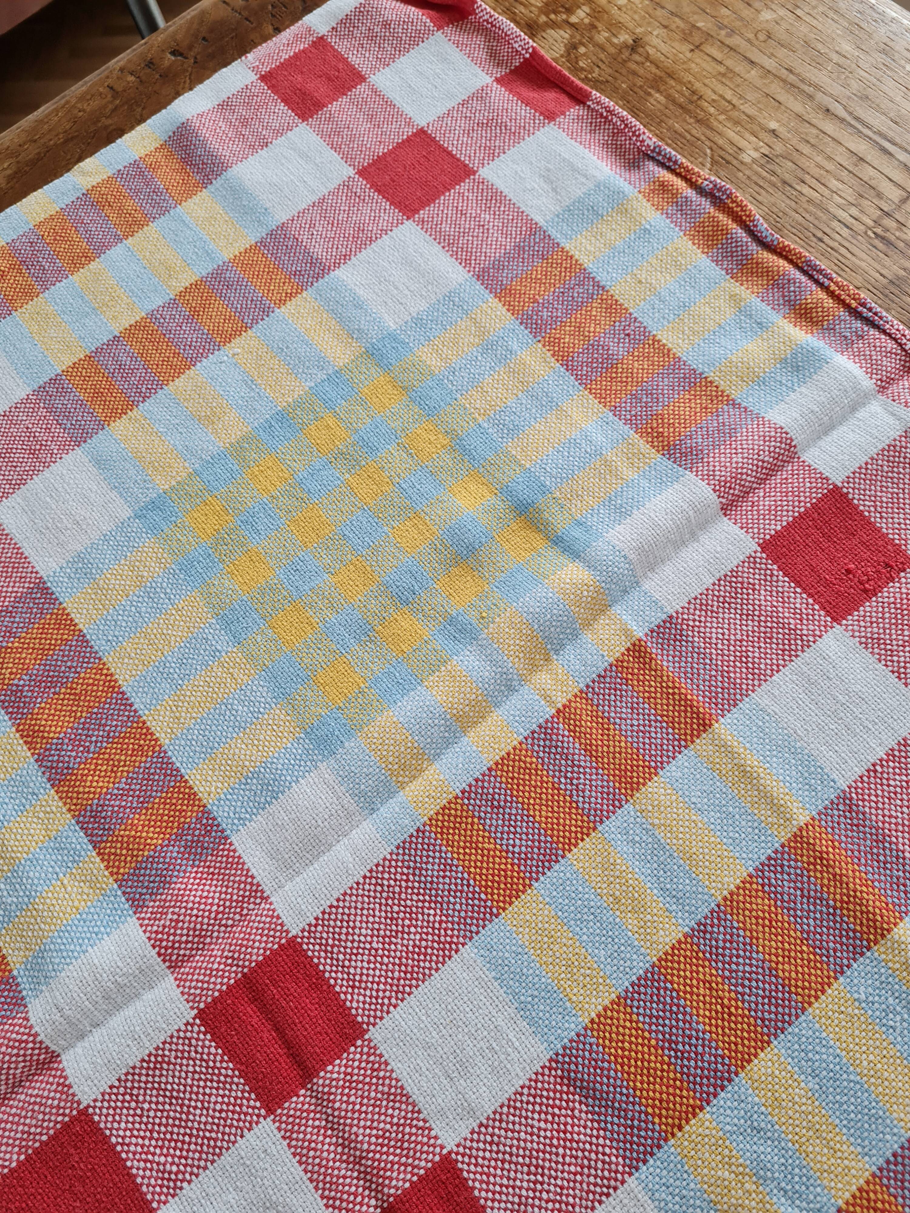 Nappe à carreaux monogramme PP